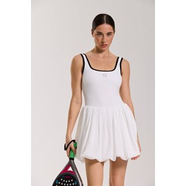 Robe lana onamaste-blanc