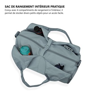 Sac de sport multifonction-bleu Bleu