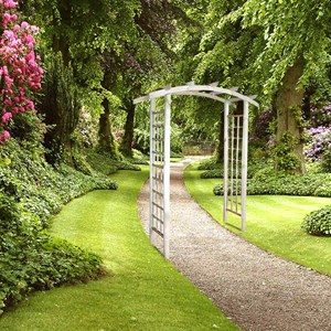 Pergola bois en arc