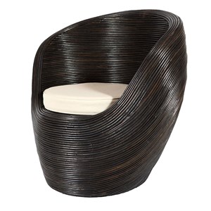 Fauteuil nadine en rotin