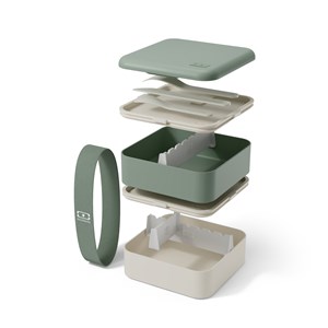 Lunch box compartimentée 1l vert