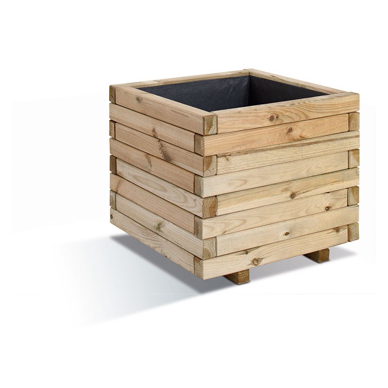 Bac à fleurs stockholm 50 carré