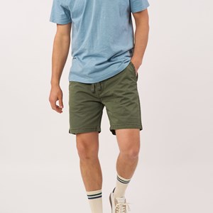 Short en coton kaki S