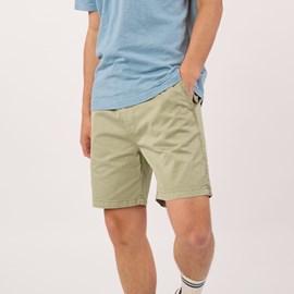 Short en coton vert anis