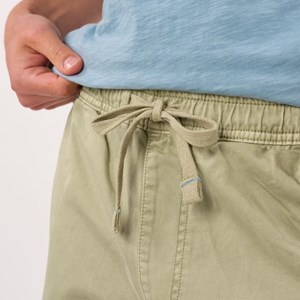 Short en coton vert anis S