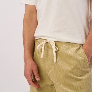Short en velours vert anis S
