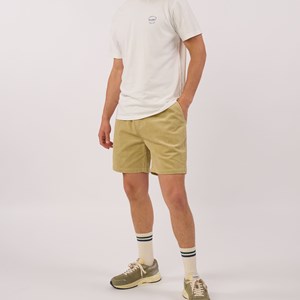 Short en velours vert anis S