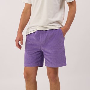 Short en velours violet S