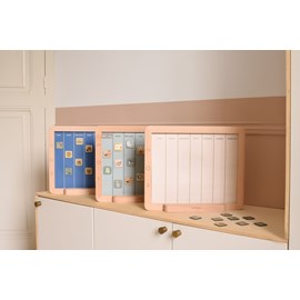 Semainier magnétique beige