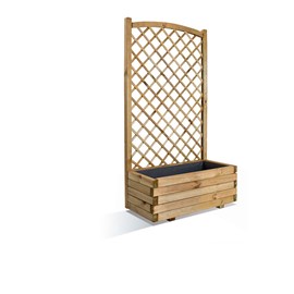 Bac à fleurs lierre arc 80