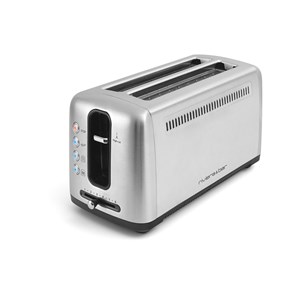 Grille-pains 2 fentes 1500w inox