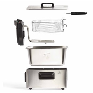 Friteuse 3l 2000w inox