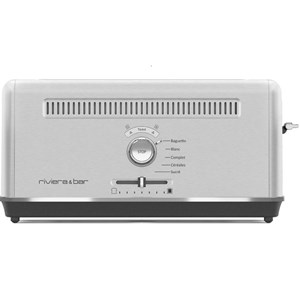 Grille-pains 1 fente 1010w inox