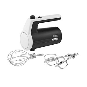 Batteur électrique rechargeable 7.4v noir et blanc