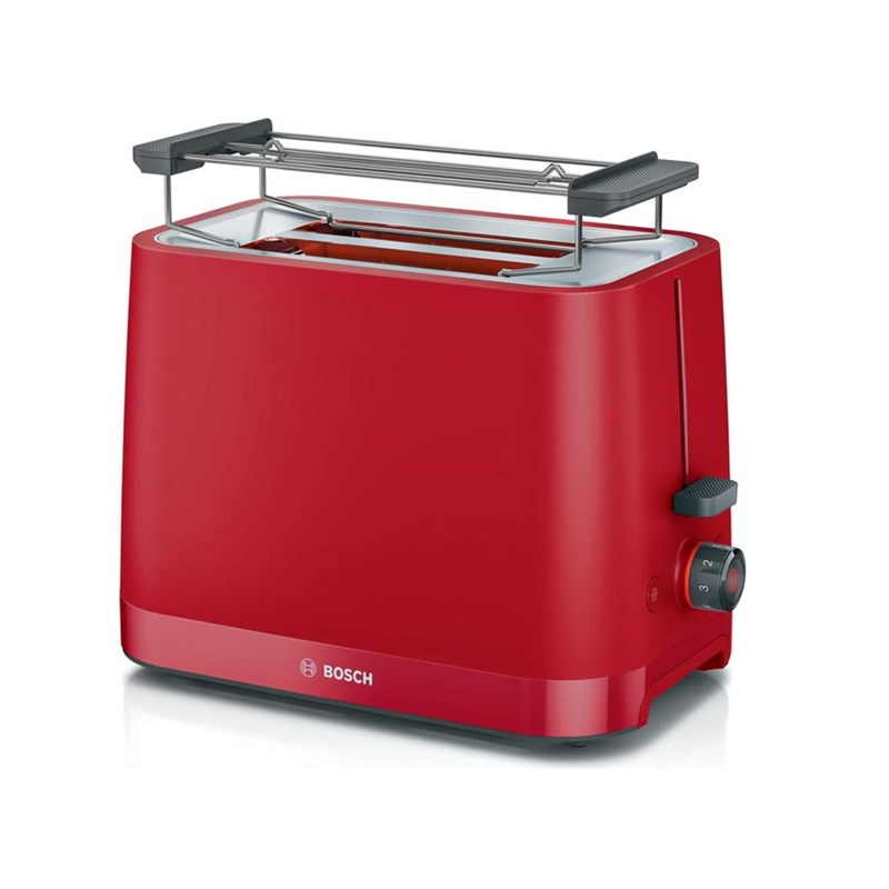 Grill-pain 2 fentes 950w rouge
