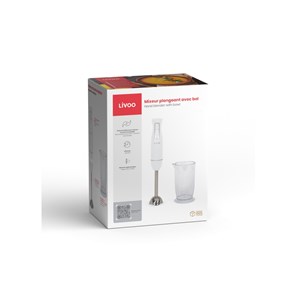Mixeur plongeant 400w blanc