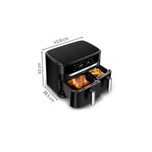 Friteuse à air chaud sans huile 11l