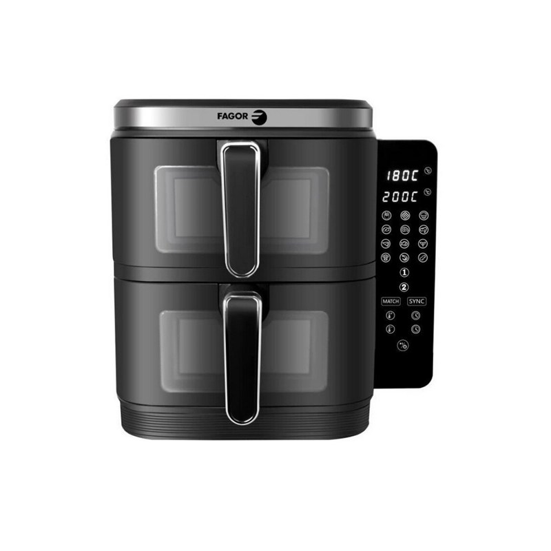 Friteuse sans huile 11l 2800w noir