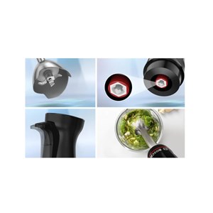 Mixeur plongeant 1000w inox