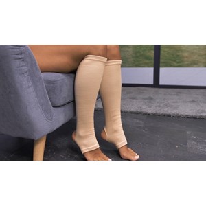 Mi-bas de contention jambes légères