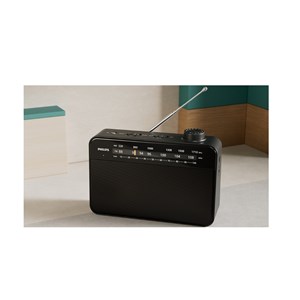 Radio portable noir