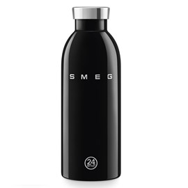 Gourde isotherme 0.5l en acier inoxydable noir