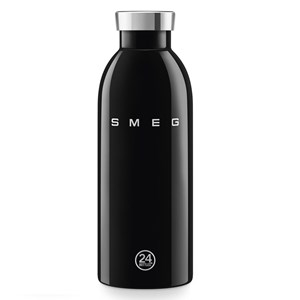 Gourde isotherme 0.5l en acier inoxydable noir