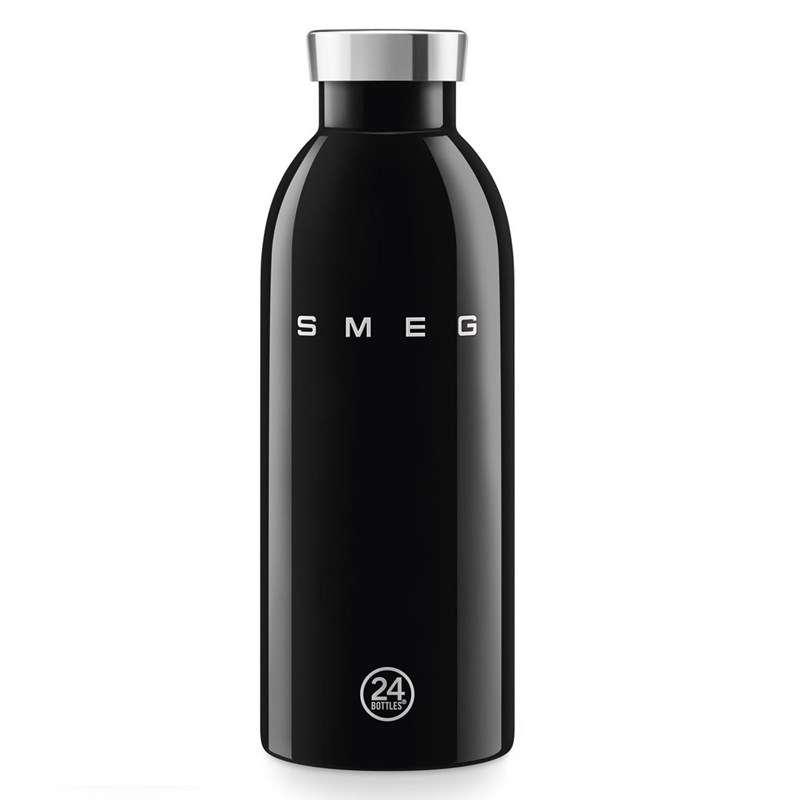 Gourde isotherme 0.5l en acier inoxydable noir