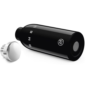 Gourde isotherme 0.5l en acier inoxydable noir