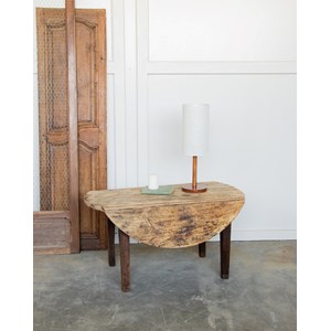 Léonie, la table basse demi-lune n°151