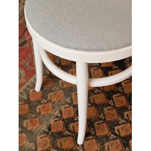 Paire de chaises blanche en bois n°1116
