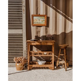 Gilbert, le buffet ouvert en bois n°1476