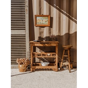 Gilbert, le buffet ouvert en bois n°1476