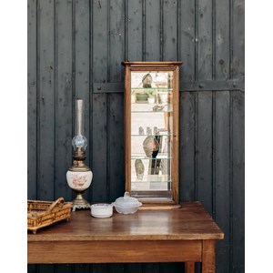 Vitrine à poser en bois massif n°212
