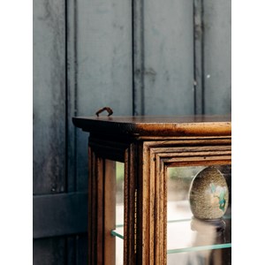 Vitrine à poser en bois massif n°212