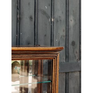 Vitrine à poser en bois massif n°212
