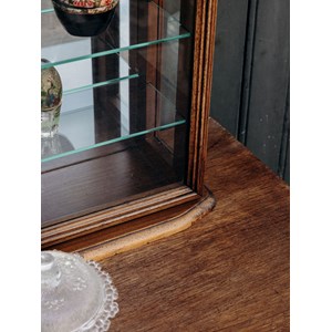 Vitrine à poser en bois massif n°212