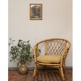 Fauteuil en rotin et bambou n°856