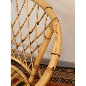 Fauteuil en rotin et bambou n°856