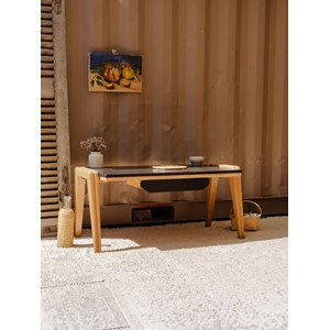 Donna, la table basse en chêne n°933