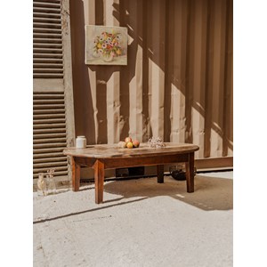 Léonie, la table basse en noyer n°888
