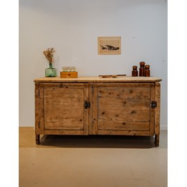 Grand meuble de métier en bois n°312