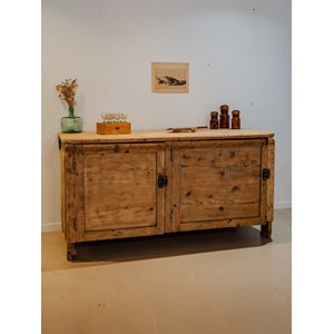 Grand meuble de métier en bois n°312