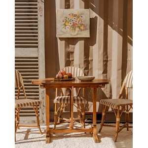 Table de vigneron en bois n°1306