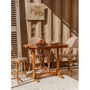 Table de vigneron en bois n°1306