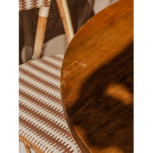 Table de vigneron en bois n°1306