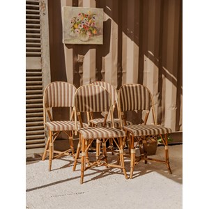 Lot de 4 chaises de brasserie n°1155