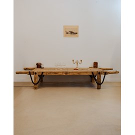 Table basse de ferme en bois n°881