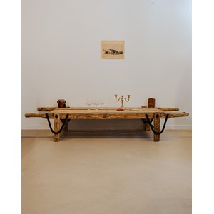 Table basse de ferme en bois n°881