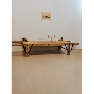 Table basse de ferme en bois n°881